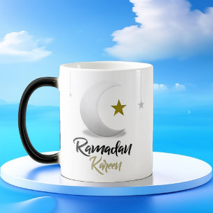 Mug Magic Elégant Ramadan Kareem Croissant Design Art Islami