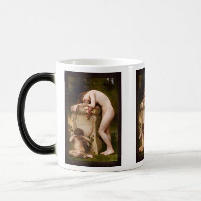 Mug Magic Elegy par William Adolphe Bouguereau (Gauche)