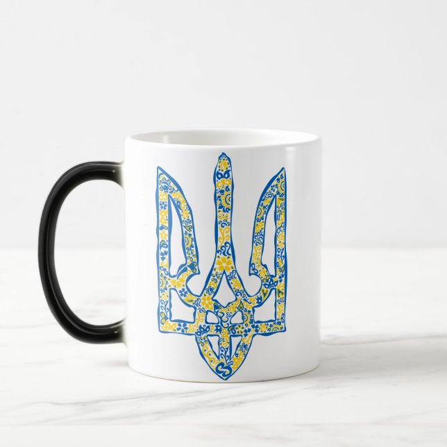 Mug Magic Emblème national de l'Ukraine (Gauche)