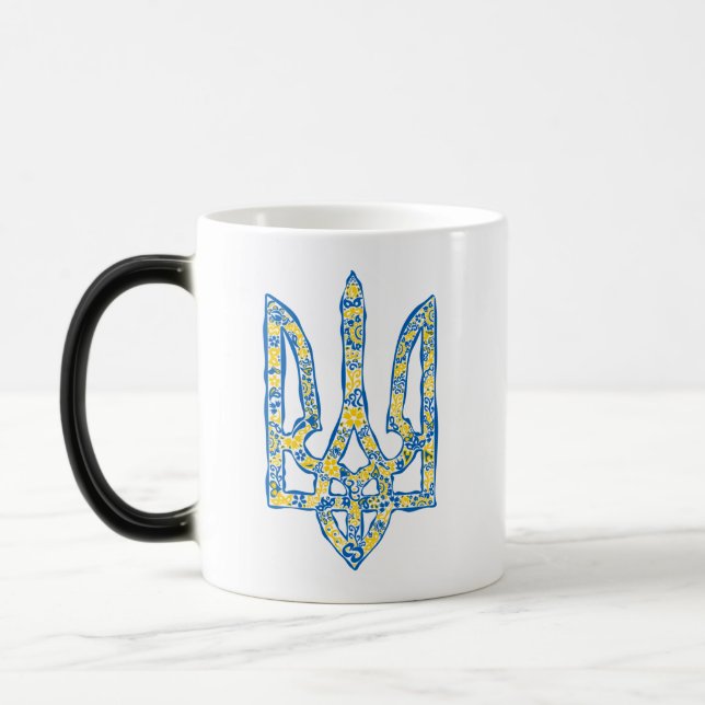 Mug Magic Emblème national de l'Ukraine (Gauche)