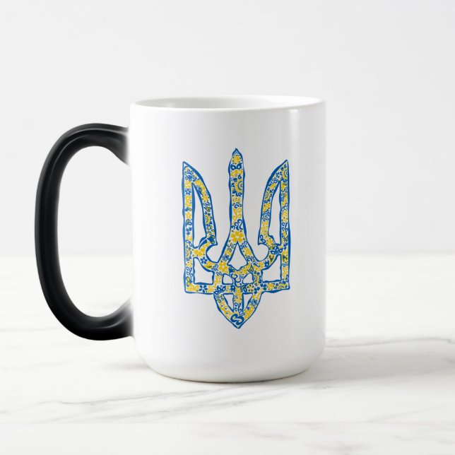 Mug Magic Emblème national de l'Ukraine (Gauche)