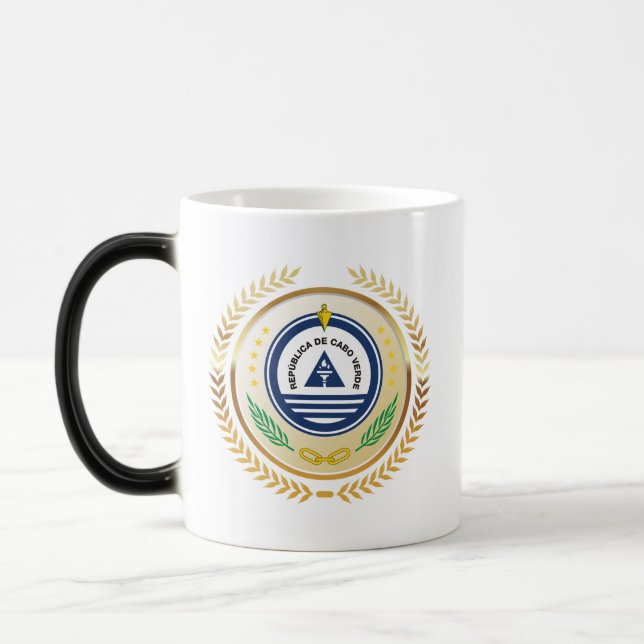 Mug Magic Emblème national du Cabo Verde (Gauche)
