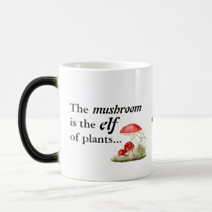 Mug Magic Emily Dickinson "Le champignon est l'elfe des Plan