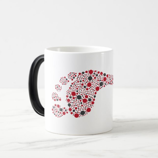 Mug Magic Empreinte carbone (Devant gauche)