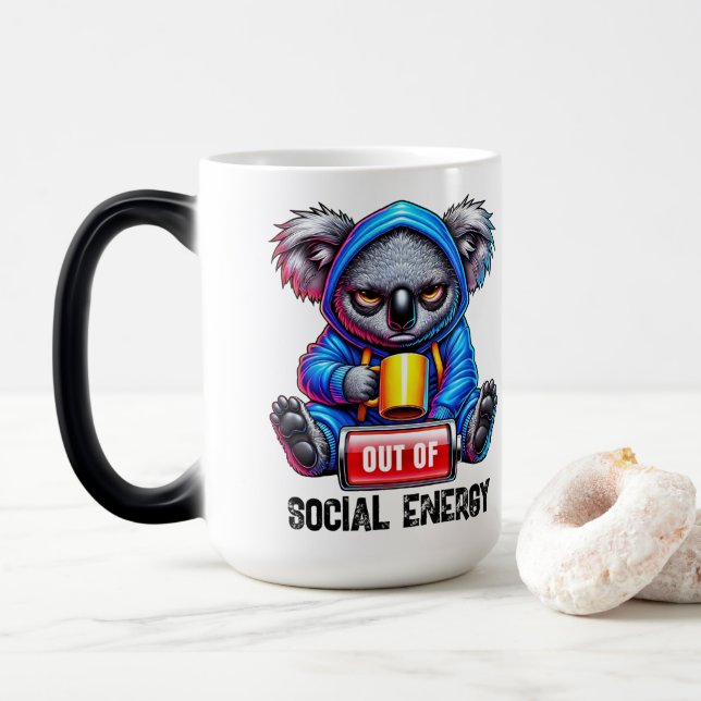 Mug Magic Énergie sociale  (Avec donut)