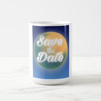 Mug Magic Enregistrer la lune magique de la date