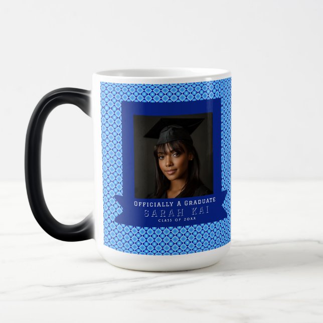 Mug Magic Enseignant certifié à impression carrée gras (Gauche)