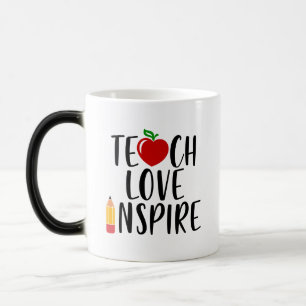 Mug Magic Enseigner l'amour inspirer un cadeau à l'enseigna