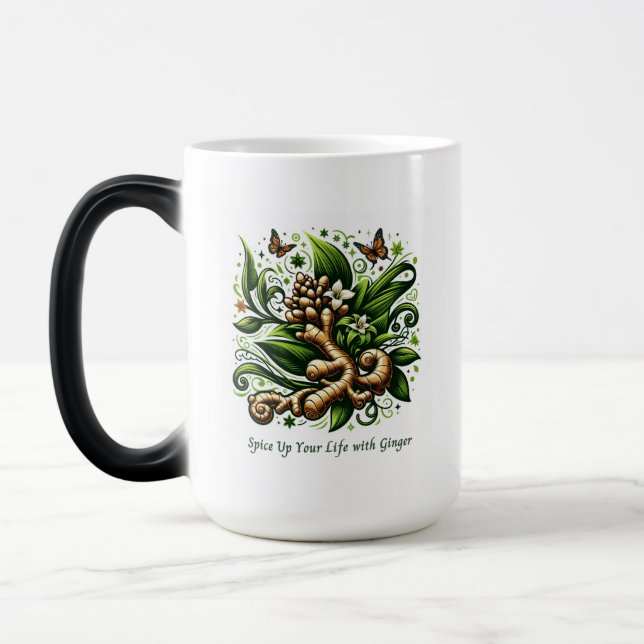Mug Magic "Épinglez votre vie avec Ginnger" Herbal (Gauche)