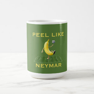 Mug Magic Épluchez comme un champion drôle de football de ba