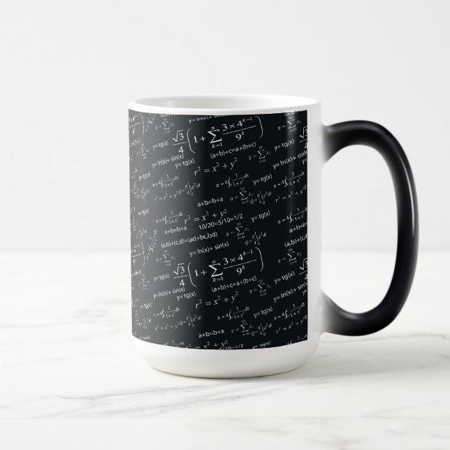 Mug Magic Équations amusantes pour enseignant de mathématiqu (Droite)