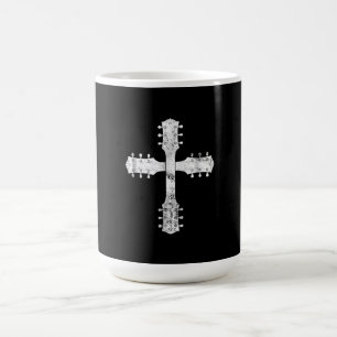 Mug Magic équipe chrétienne de culte guitare cross