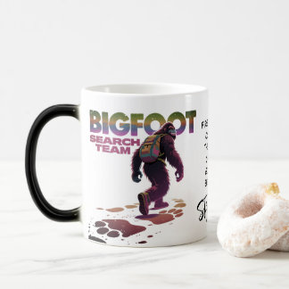 Mug Magic Équipe de recherche Bigfoot Sasquatch Café petit-d