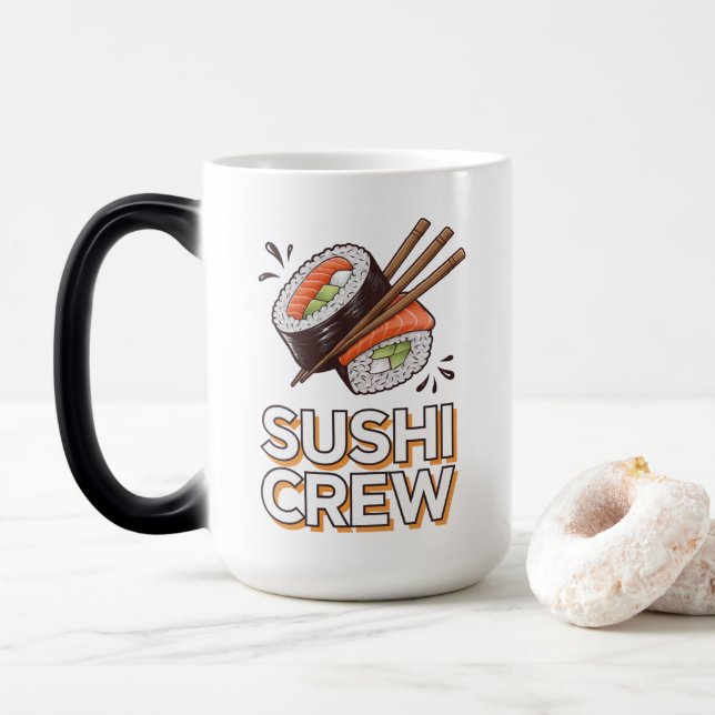 Mug Magic Équipe Sushi (Avec donut)