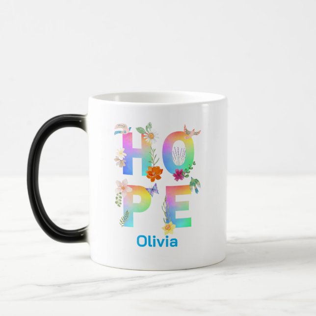 Mug Magic Espérer Motivation artistique positive Inspiration (Gauche)