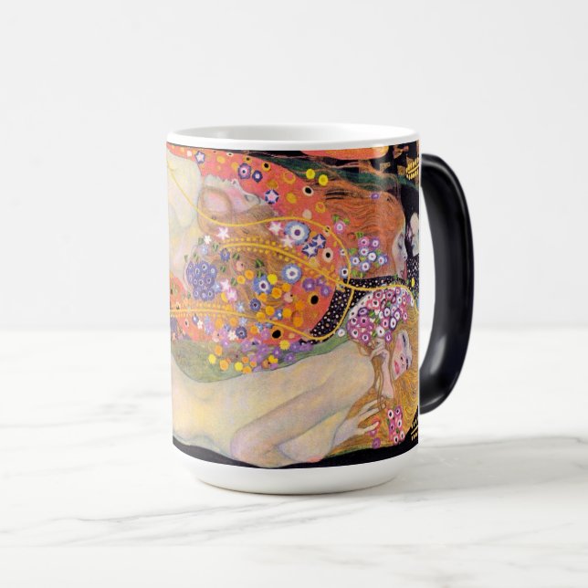Mug Magic Eternal Elegance : Gustav Klimt's Water Serpents I (Devant droit)