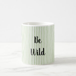 Mug Magic Être des rayures vertes sauvages
