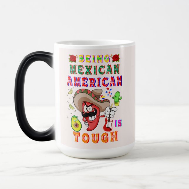 Mug Magic Être Mexicain Américain Est Difficile (Gauche)