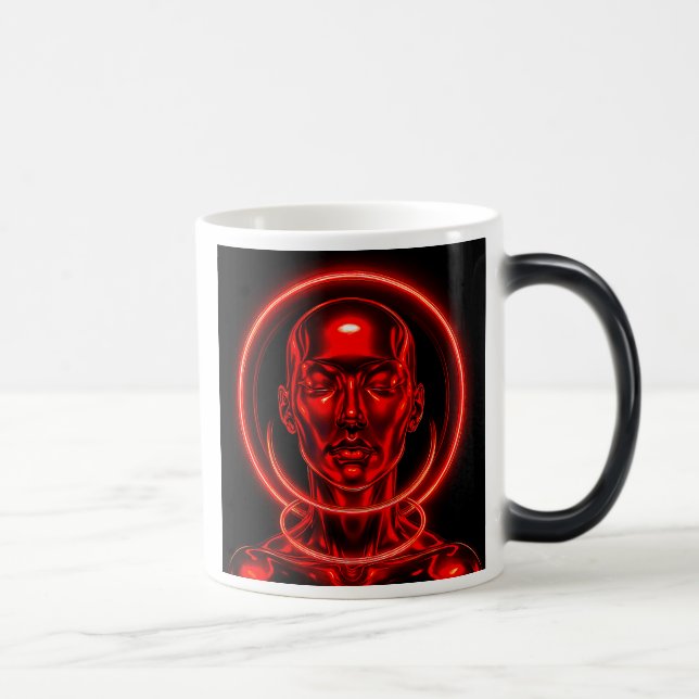 Mug Magic Éveil rouge esprit futuriste (Droite)