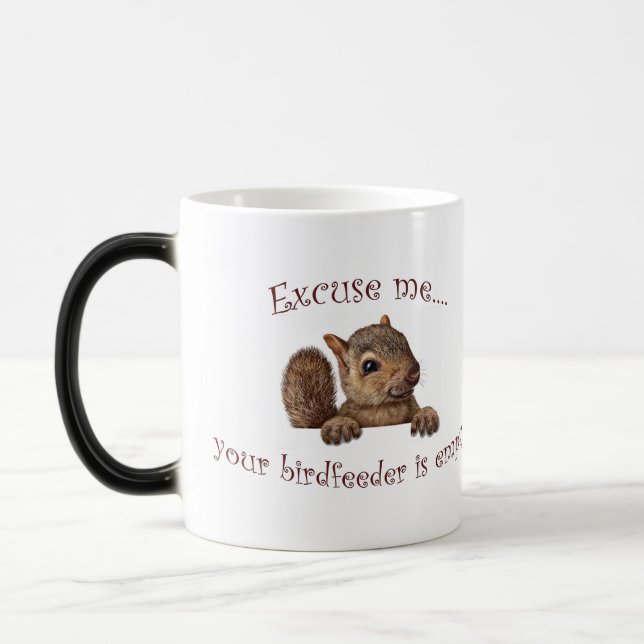 Mug Magic Excusez-moi...votre chargeur d'oiseaux est vide (Gauche)
