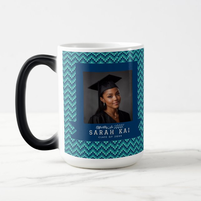 Mug Magic Exercice de commencement de motif Chevron classiqu (Gauche)