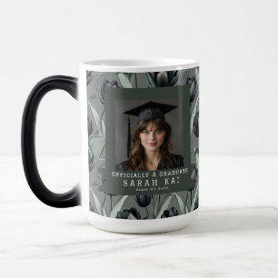 Mug Magic Exercice de début élégant à motif de tulipe