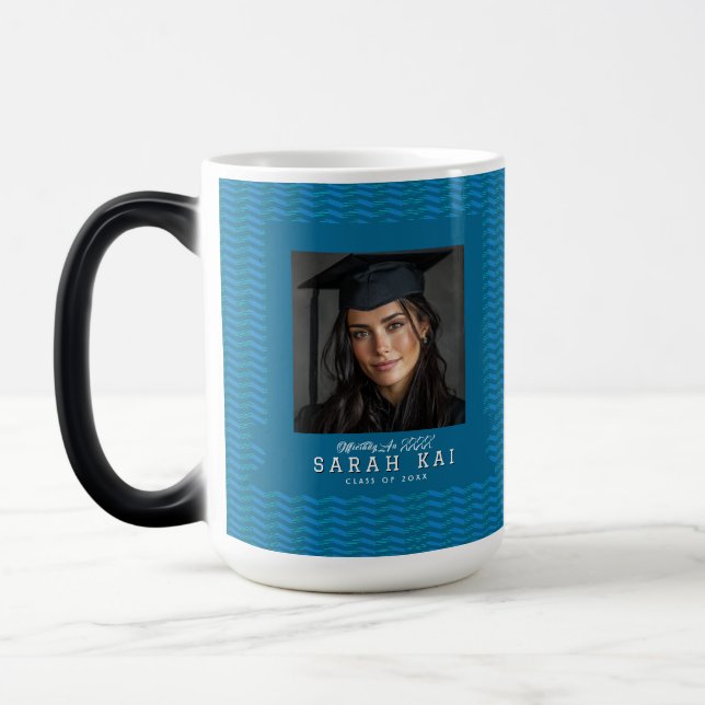 Mug Magic Exercice de fin d'études à motif Chevron classique (Gauche)