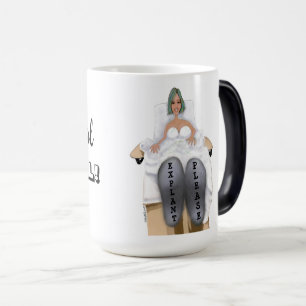 Mug Magic Expulser S'il vous plaît, allaiter la jambe de ca