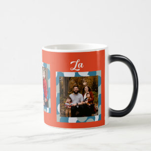 Mug Magic Fa La La Noël Drôle 3 Collage de Photos