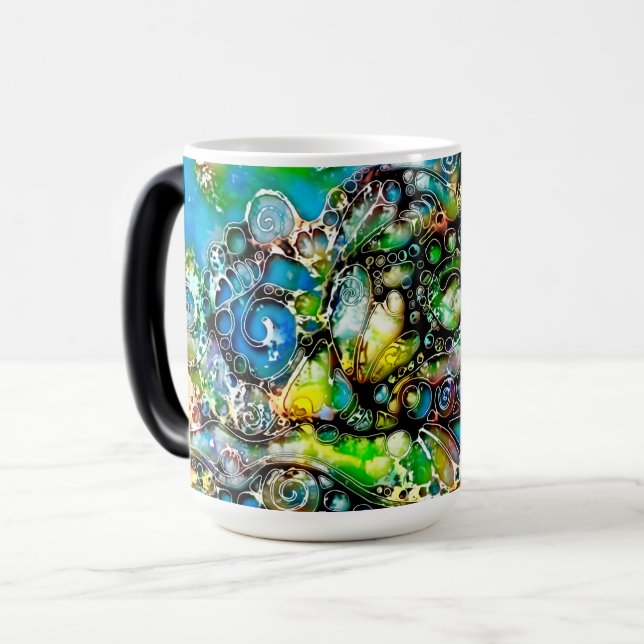 Mug Magic Façons De Vivre - Art Neurographique 7 (Devant gauche)