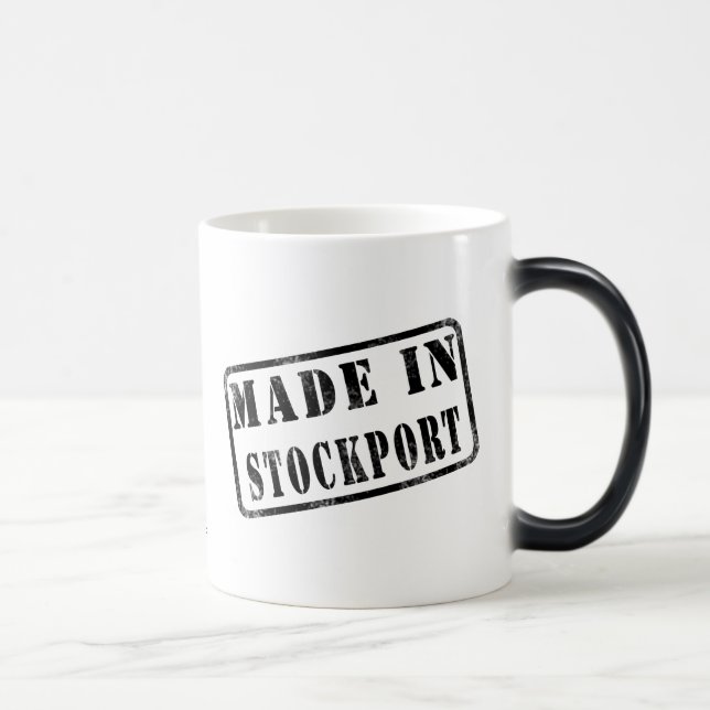 Mug Magic Fait à Stockport (Droite)