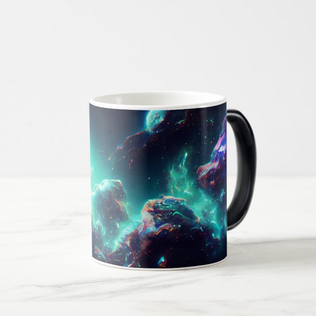 Mug Magic Fantastique Nebula Espace Abstrait 8 (Devant droit)