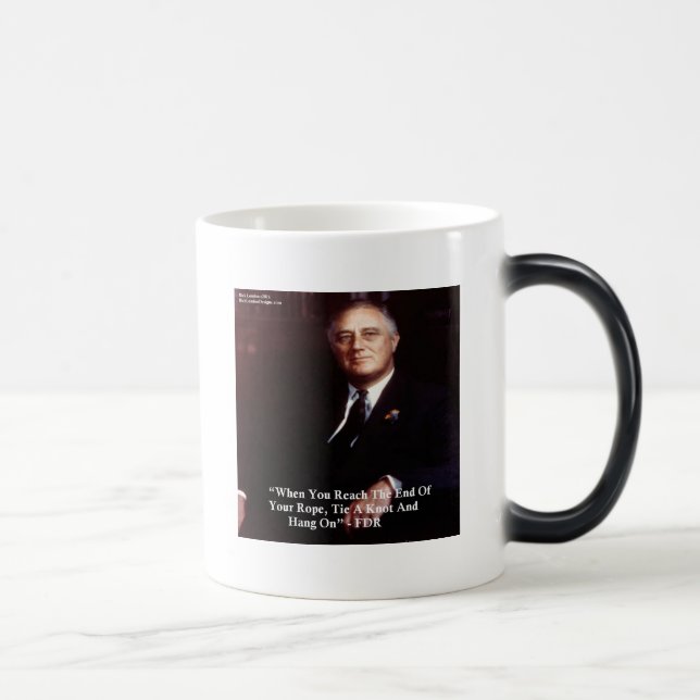 Mug Magic FDR & Accrochez-vous à la corde (Droite)