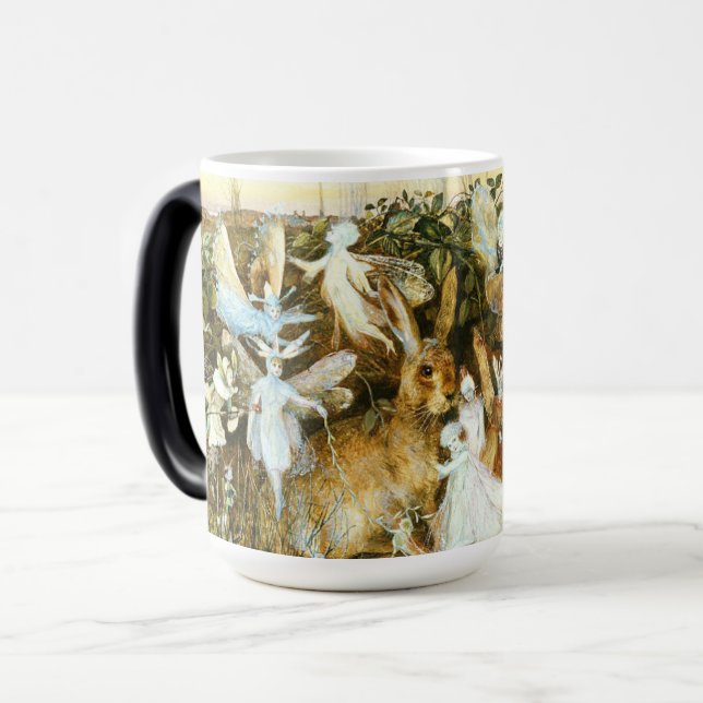 Mug Magic Fées et lapin (Devant gauche)
