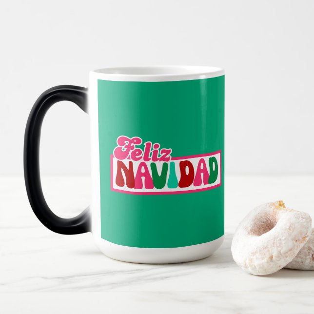 Mug Magic Feliz Navidad - Morphage (Avec donut)