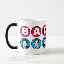 Mug Magic Femmes de Badass : Stacey RBG AOC Katie Kamala War