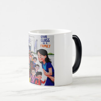 Mug Magic Femmes Notre classe est une famille