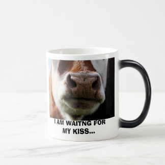 Mug Magic fermez-vous d'une vache, JE SUIS WAITNG POUR MON