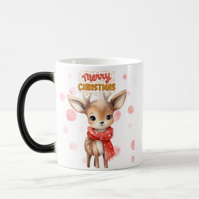 Mug Magic Festif Noël-mignon Rindeer-Mug (Gauche)