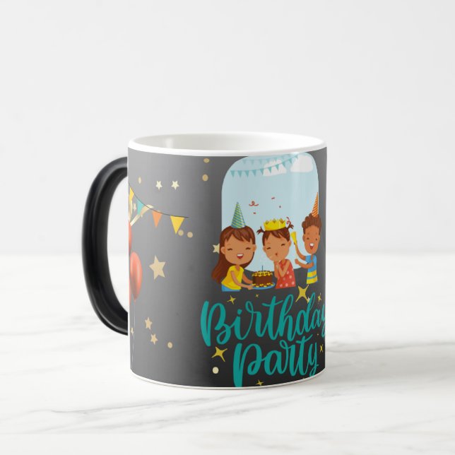 Mug Magic FÊTE D'anniversaire ENFANTS (Devant gauche)