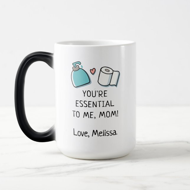Mug Magic Fête des mères personnalisées Année pandémique (Gauche)