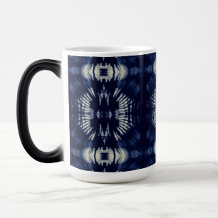 Mug Magic Feuille de palmier en bleu de Delft