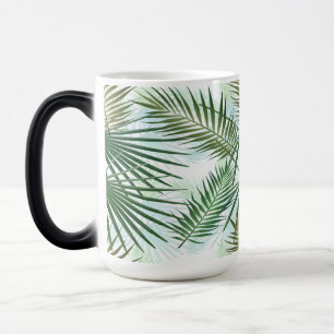 Mug Magic Feuilles tropicaux de Palm