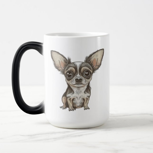 Mug Magic Fier Chihuahua Maman | Chien drôle (Gauche)