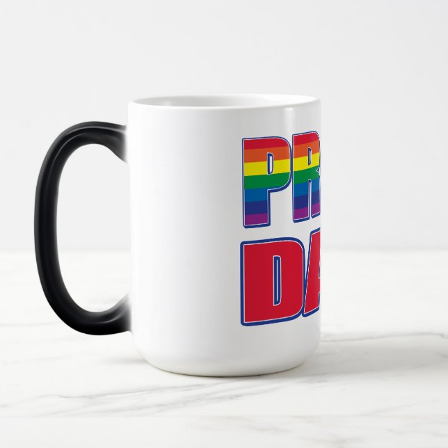 Mug Magic Fier papa - Gay pride (Gauche)
