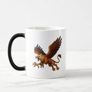 Mug Magic Fierce Plongée Golden Griffin Mythologie Imaginair