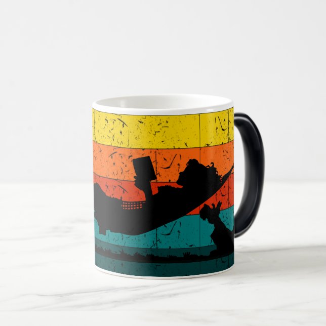 Mug Magic Fille Hammock Lecture - Sunset Serenity (Devant droit)