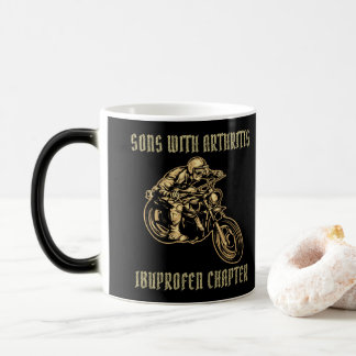 Mug Magic Fils De L'Arthrite Ibuprofène Chapitre, Bikers