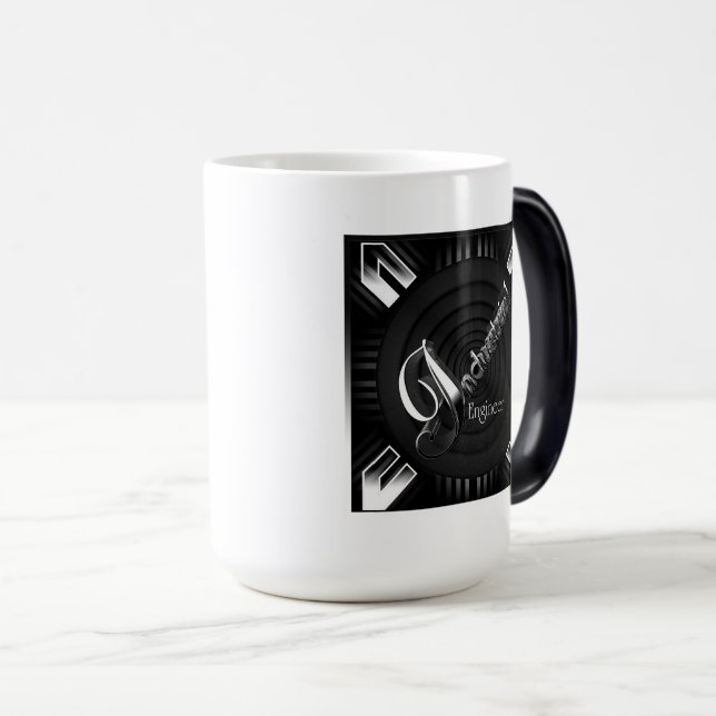 Mug Magic Flare Déco Ingénieur Industriel (Devant droit)