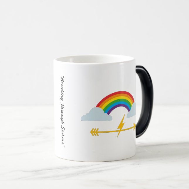 Mug Magic "Flèche à travers les nuages" (Devant droit)